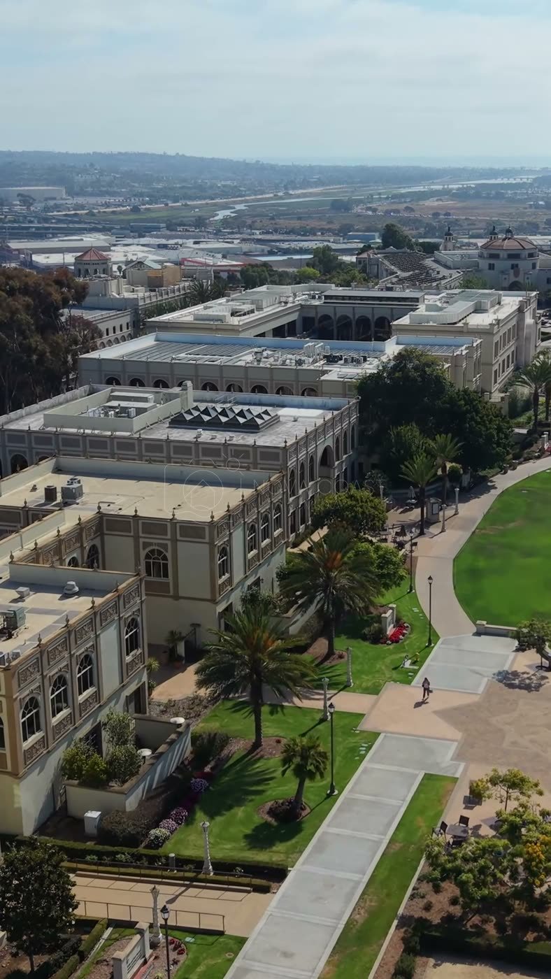University of San Diego Aerial Drone Photo 32 (Vertical)