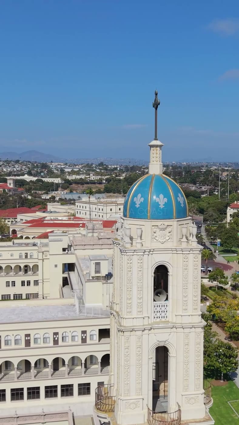 University of San Diego Aerial Drone Photo 35 (Vertical)