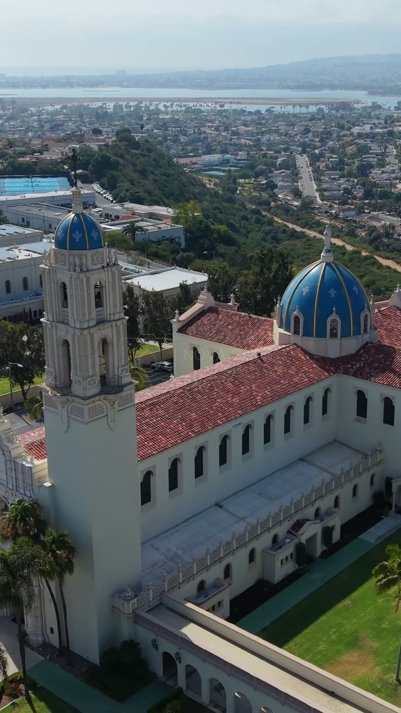 University of San Diego Aerial Drone Photo 42 (Vertical)