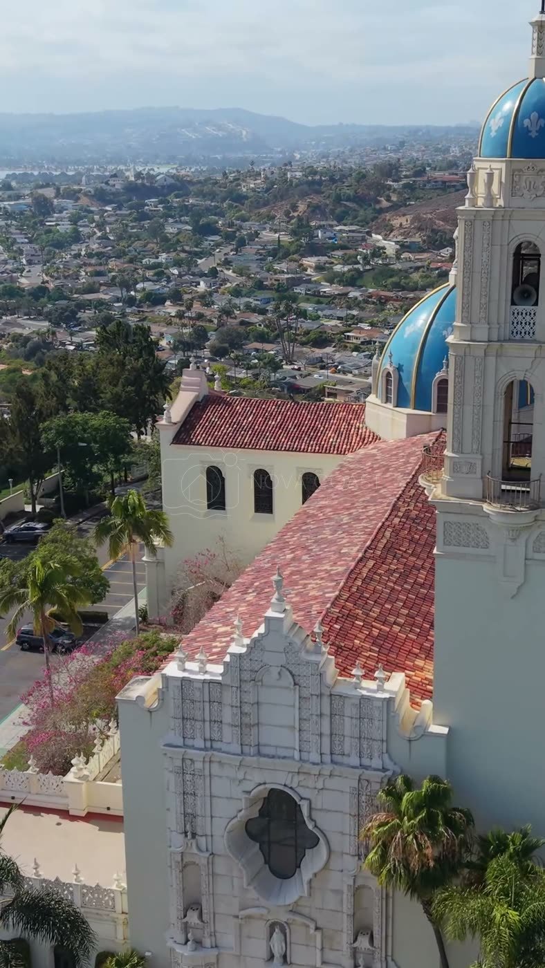University of San Diego Aerial Drone Photo 44 (Vertical)