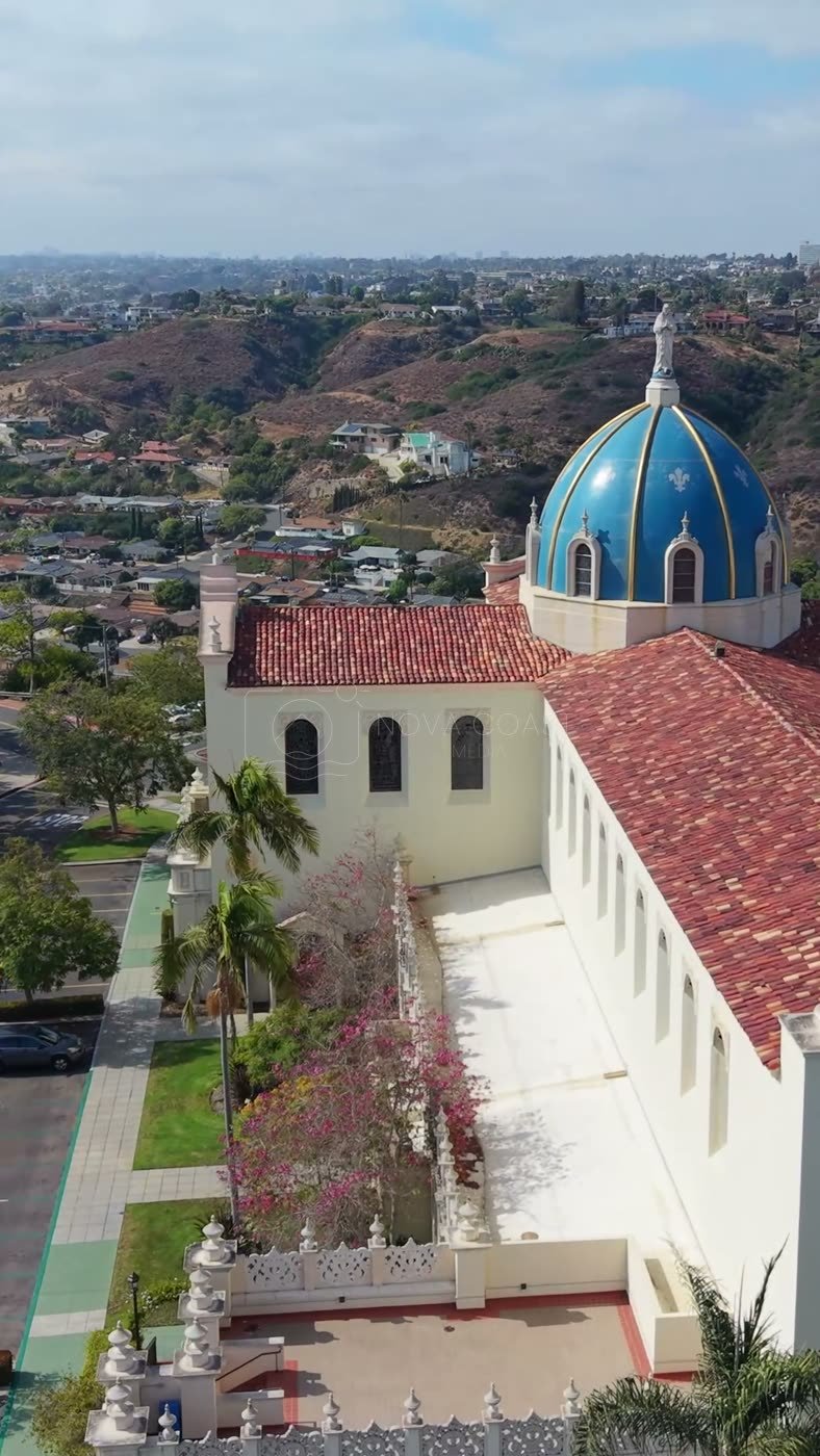 University of San Diego Aerial Drone Photo 45 (Vertical)