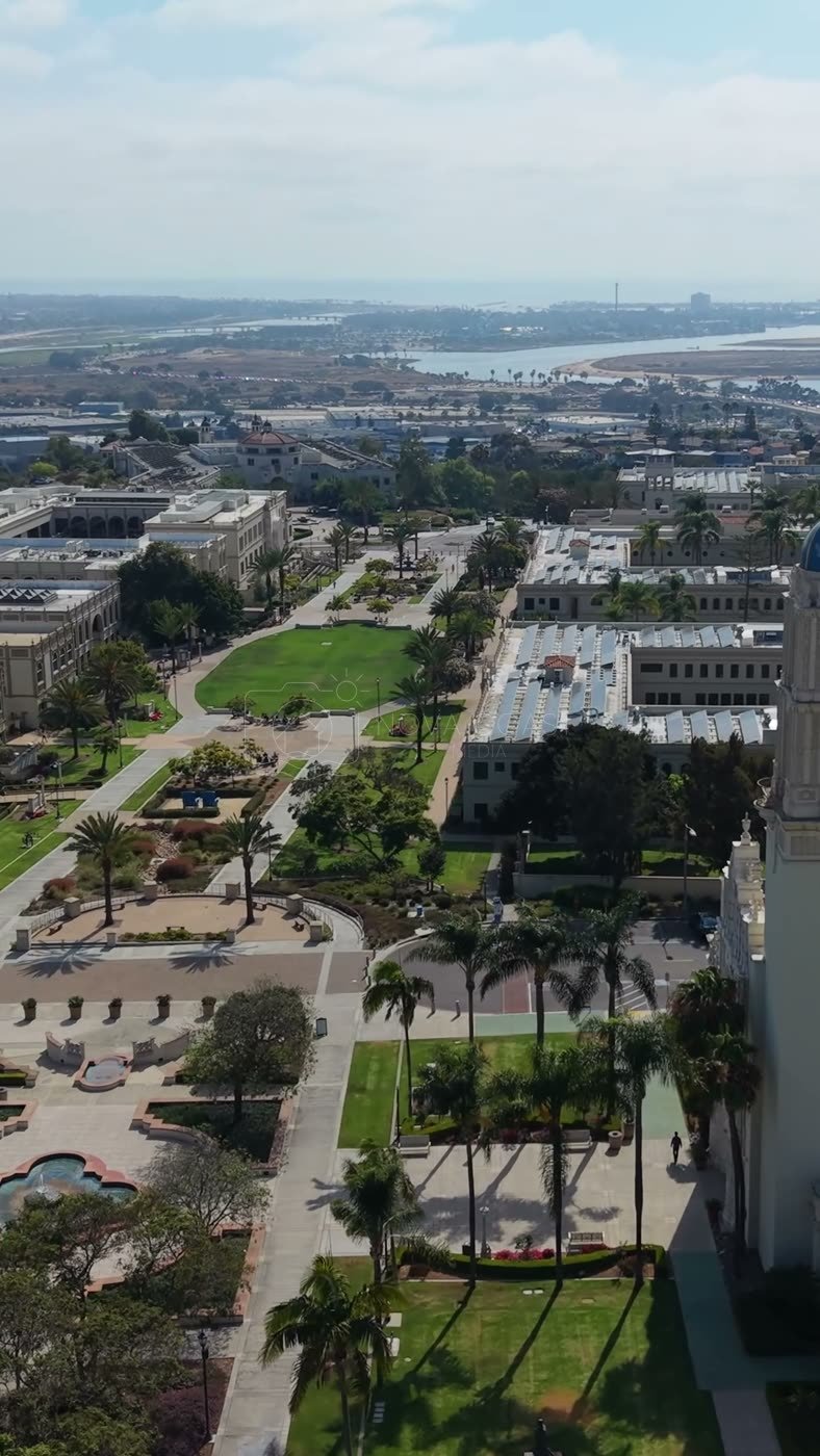 University of San Diego Aerial Drone Photo 47 (Vertical)