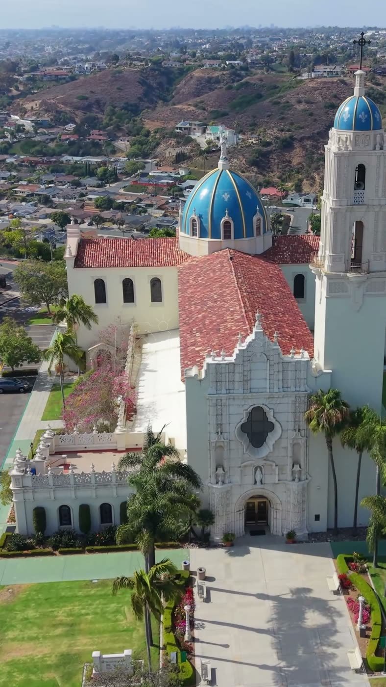 University of San Diego Aerial Drone Photo 55 (Vertical)