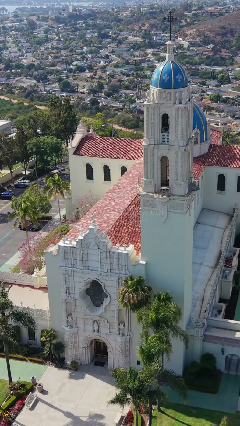 University of San Diego Aerial Drone Photo 56 (Vertical)