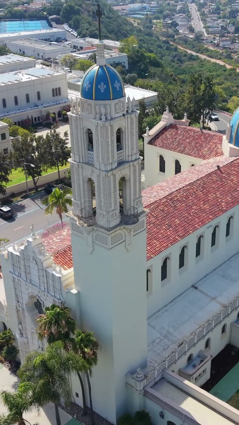 University of San Diego Aerial Drone Photo 57 (Vertical)