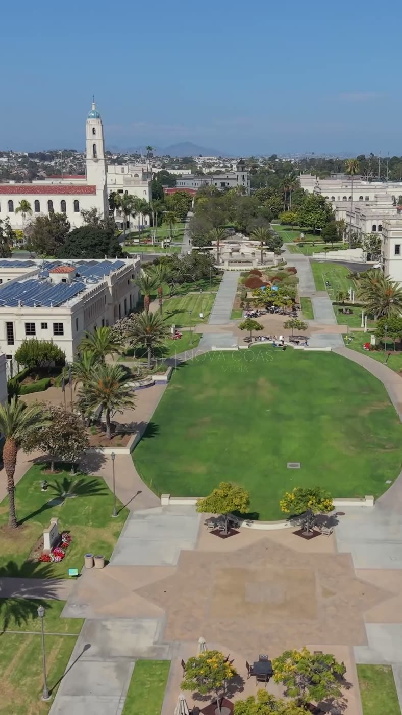 University of San Diego Aerial Drone Photo 61 (Vertical)