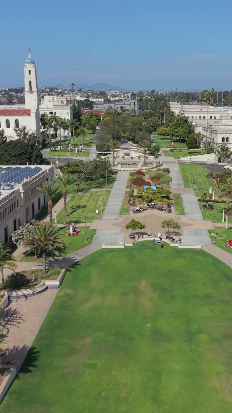 University of San Diego Aerial Drone Photo 62 (Vertical)