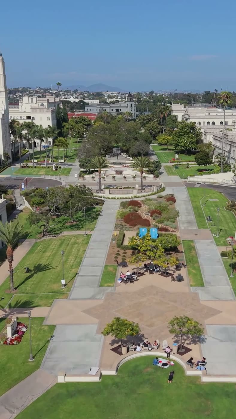University of San Diego Aerial Drone Photo 63 (Vertical)