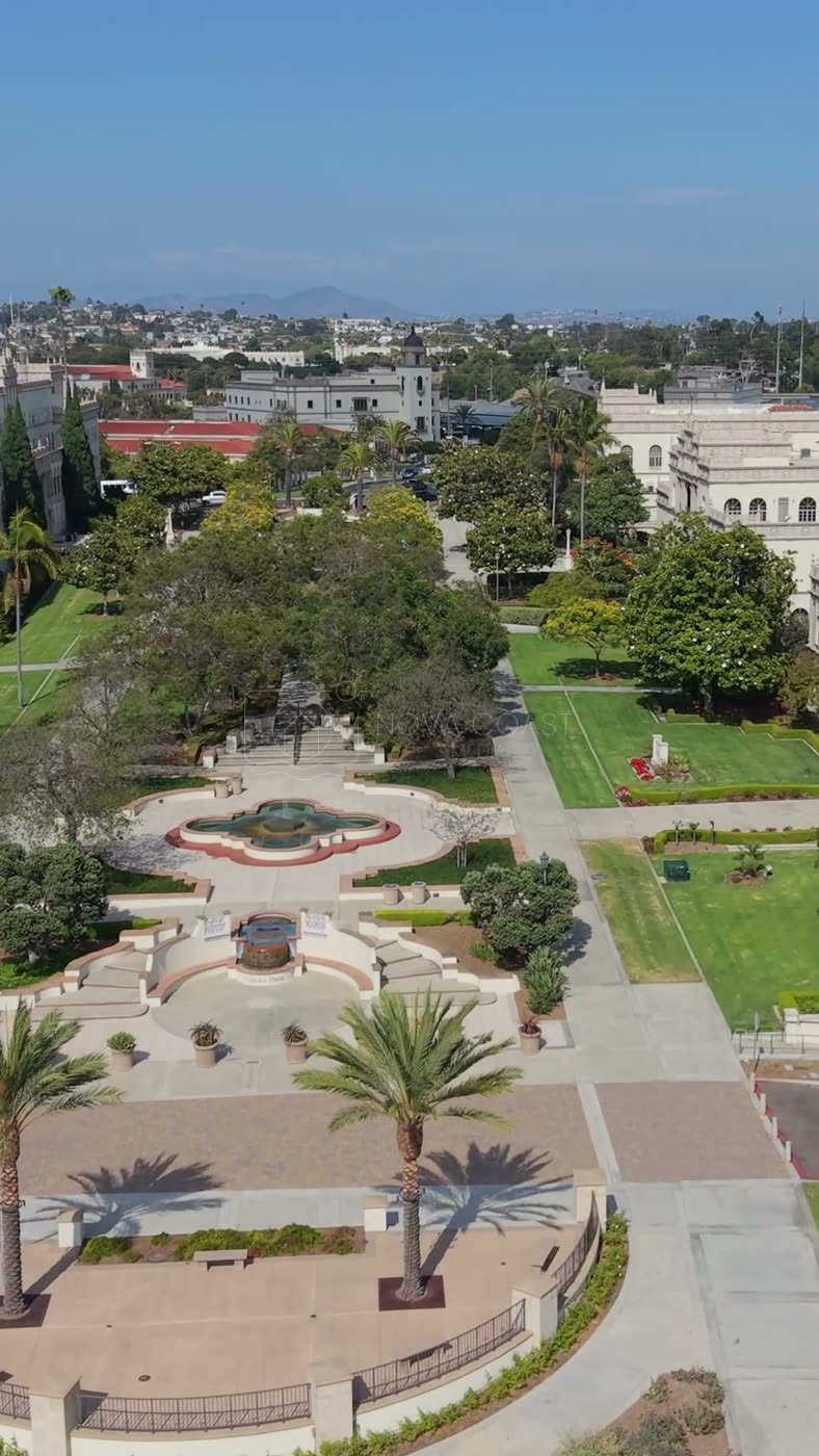 University of San Diego Aerial Drone Photo 65 (Vertical)