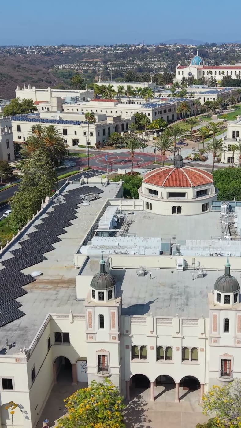 University of San Diego Aerial Drone Photo 67 (Vertical)
