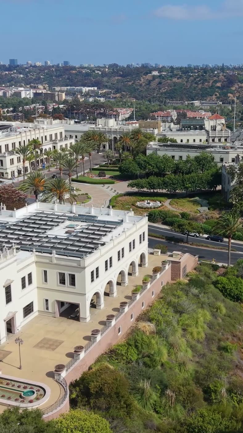 University of San Diego Aerial Drone Photo 73 (Vertical)