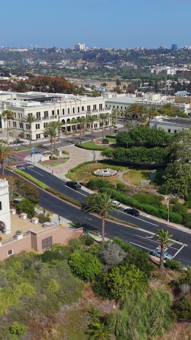 University of San Diego Aerial Drone Photo 75 (Vertical)