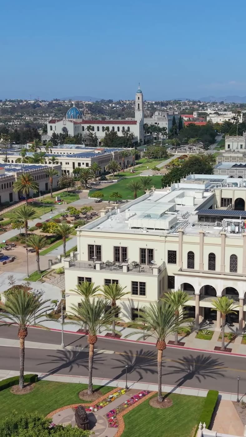 University of San Diego Aerial Drone Photo 88 (Vertical)