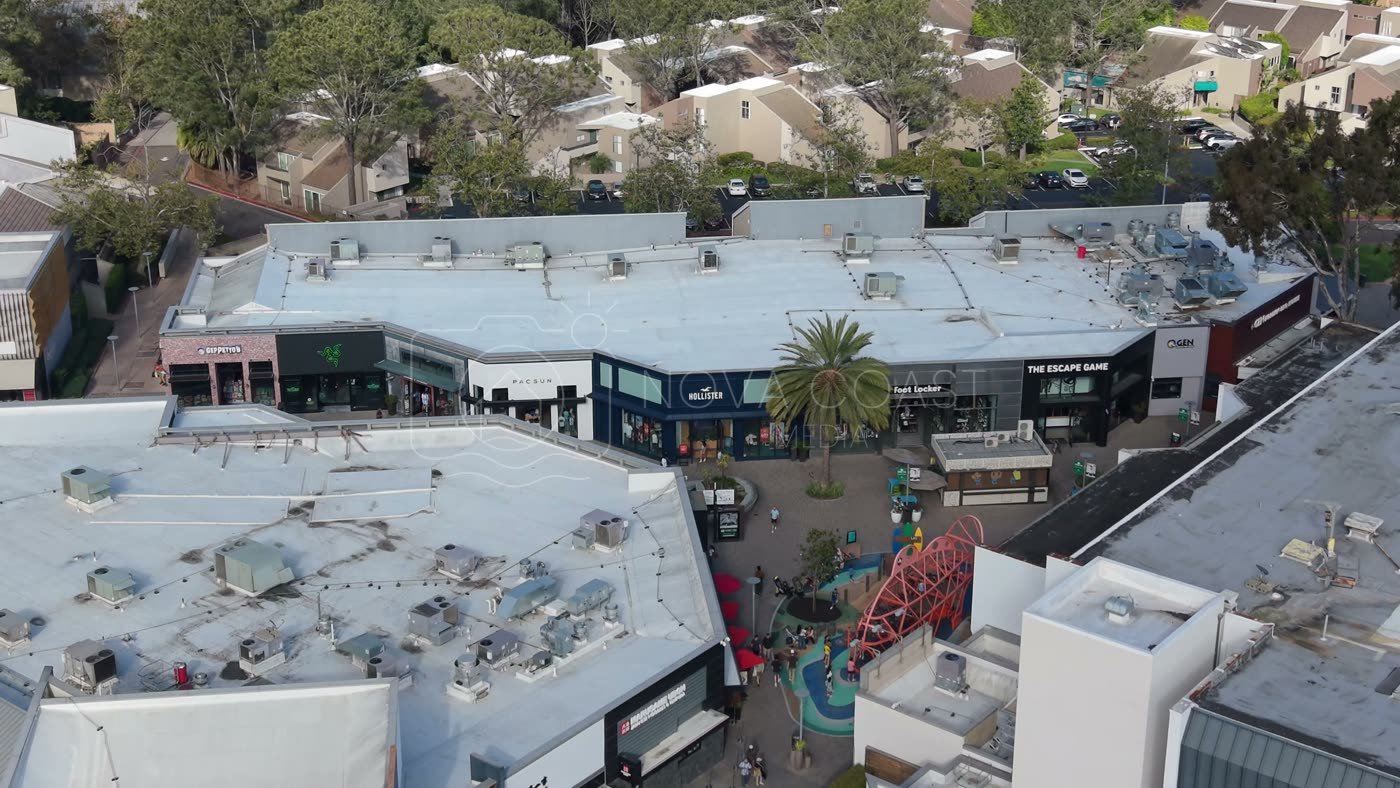 Shopping Promenade and Play Sculpture at Westfield UTC – Aerial View
