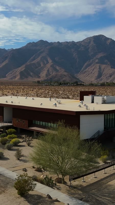 Anza Borrego Aerial Drone View 2 (Vertical)
