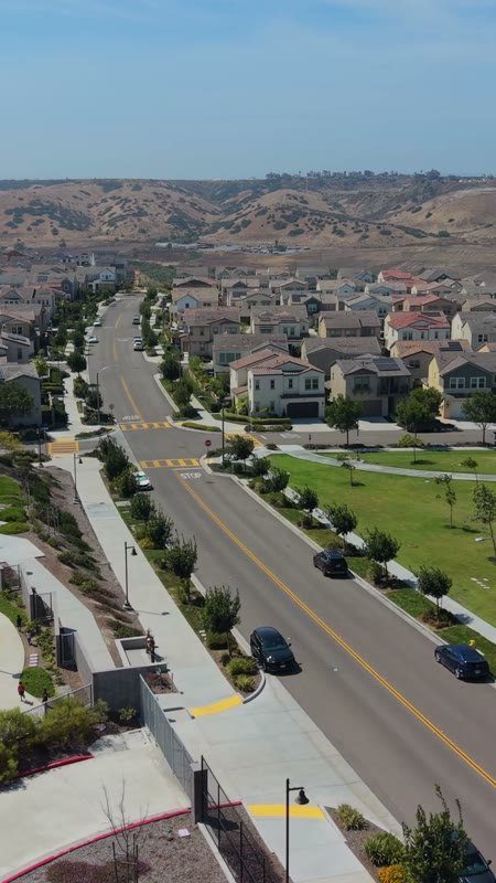 Escaya Park Aerial Drone View 1 (Vertical)
