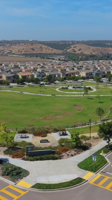 Escaya Park Aerial Drone View 5 (Vertical)