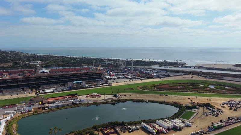 Del Mar Aerial Drone View 1