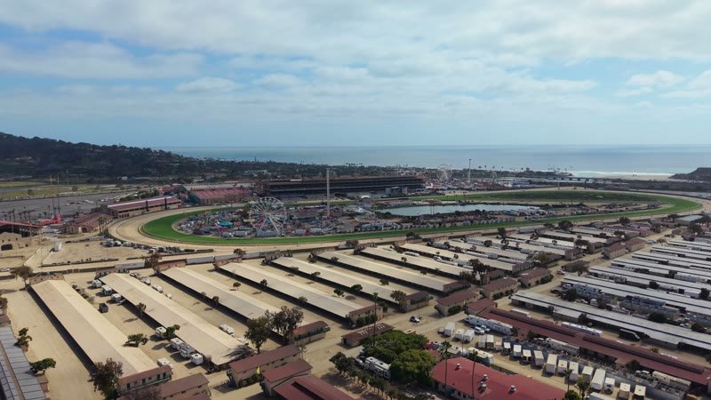 Del Mar Aerial Drone View 2