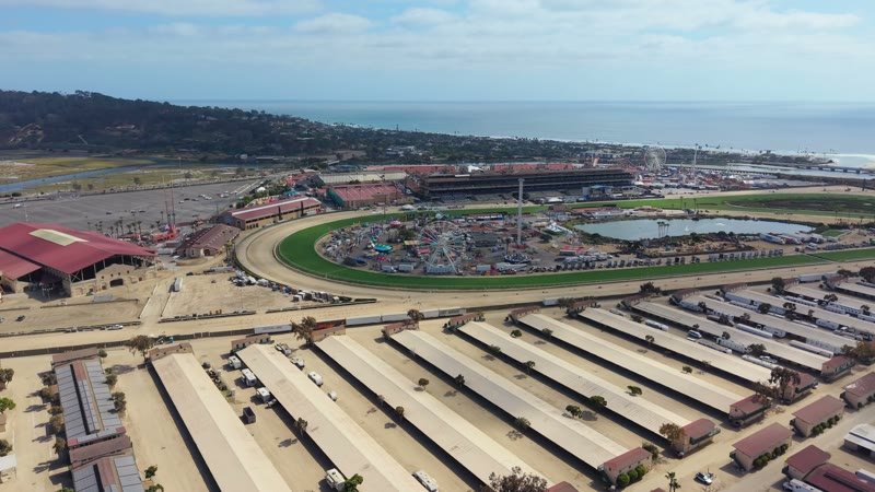 Del Mar Aerial Drone View 3