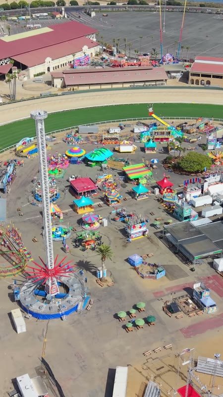 Del Mar Aerial Drone View 7 (Vertical)