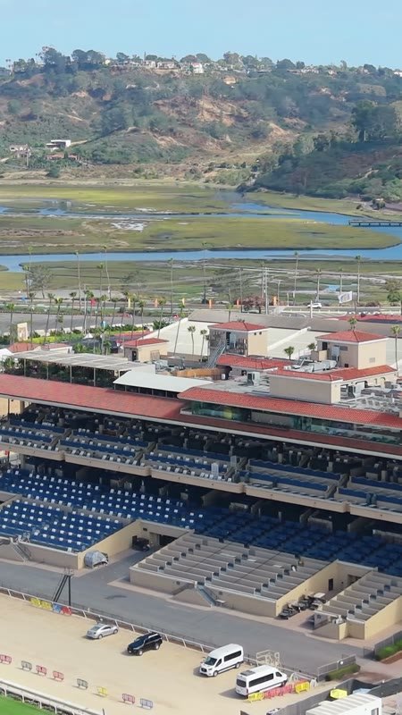 Del Mar Aerial Drone View 9 (Vertical)
