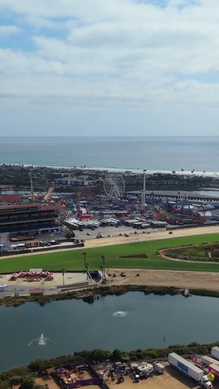 Del Mar Aerial Drone Photo 1-2 (Vertical)