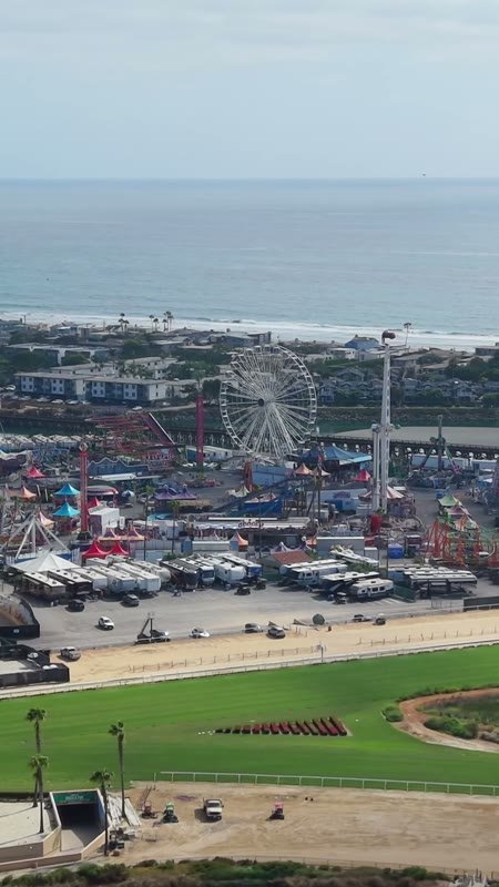 Del Mar Aerial Drone Photo 1-3 (Vertical)
