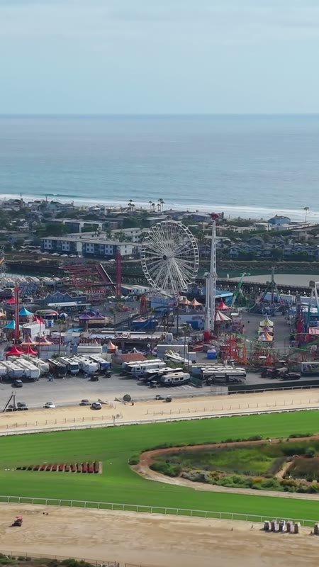 Del Mar Aerial Drone Photo 1-4 (Vertical)