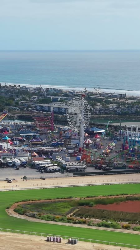 Del Mar Aerial Drone Photo 1-5 (Vertical)