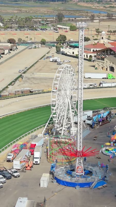 Del Mar Aerial Drone Photo 10-1 (Vertical)