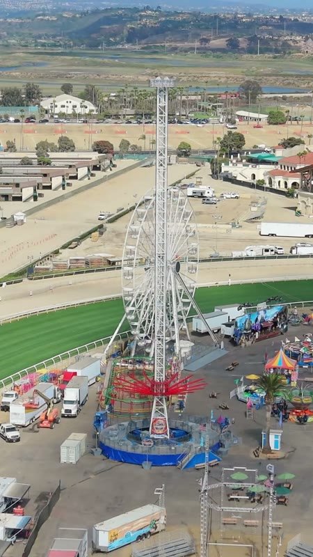 Del Mar Aerial Drone Photo 10-2 (Vertical)