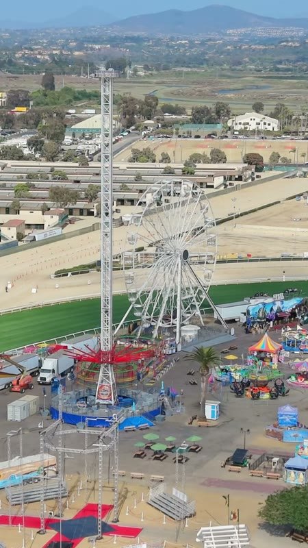 Del Mar Aerial Drone Photo 10-3 (Vertical)