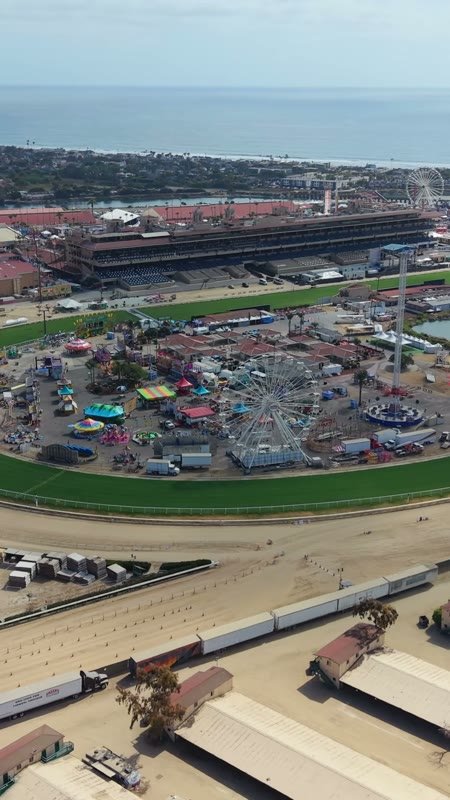 Del Mar Aerial Drone Photo 3-4 (Vertical)