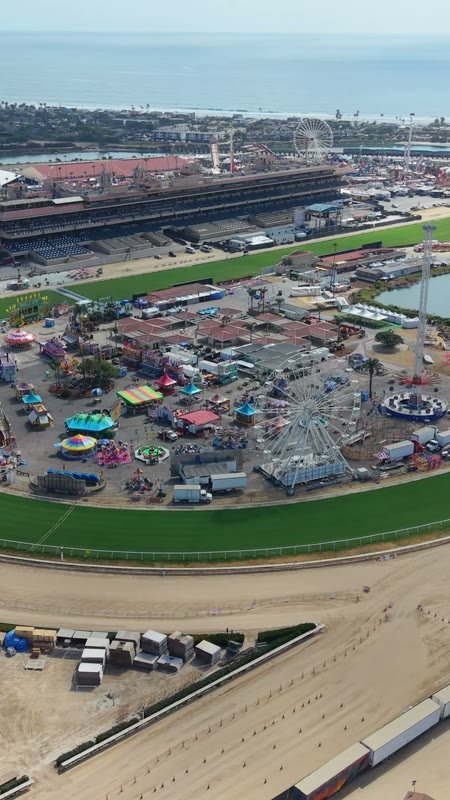 Del Mar Aerial Drone Photo 3-5 (Vertical)