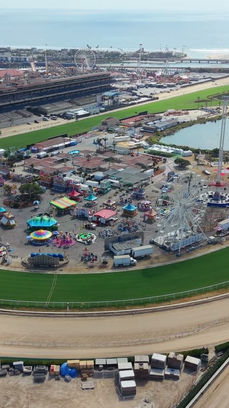 Del Mar Aerial Drone Photo 3-6 (Vertical)