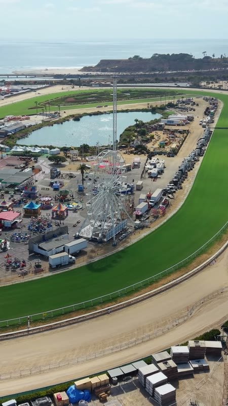 Del Mar Aerial Drone Photo 5-2 (Vertical)