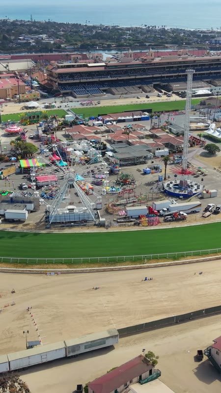 Del Mar Aerial Drone Photo 5-5 (Vertical)