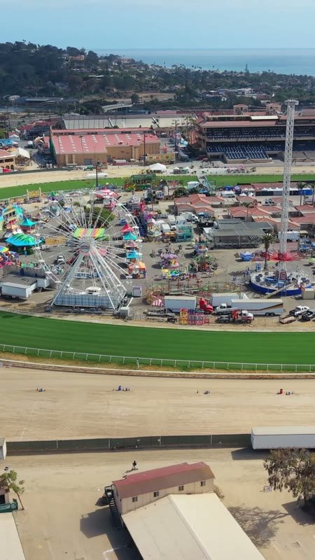 Del Mar Aerial Drone Photo 5-6 (Vertical)