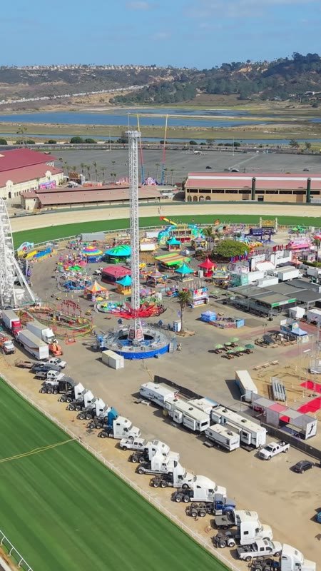 Del Mar Aerial Drone Photo 6-4 (Vertical)