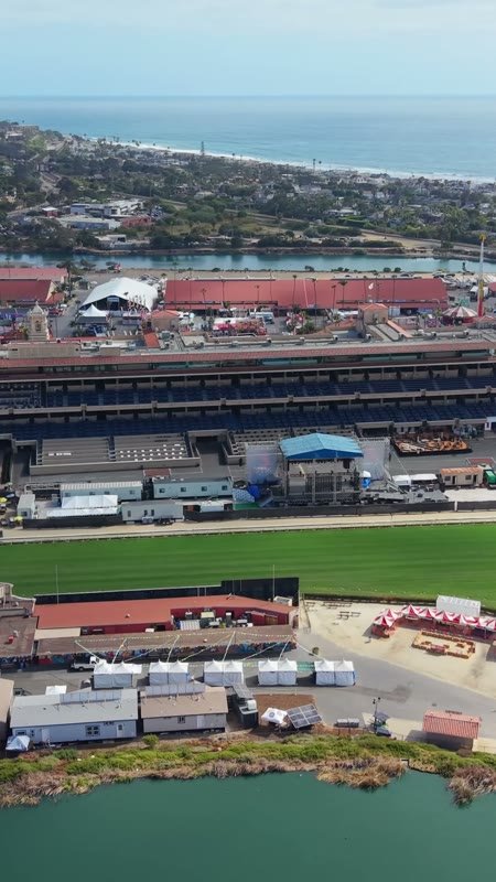 Del Mar Aerial Drone Photo 8-3 (Vertical)