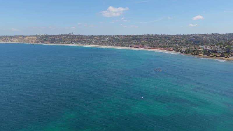 La Jolla Cove Aerial Drone View 2