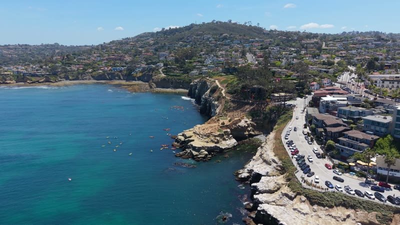 La Jolla Cove Aerial Drone Photo 10-1