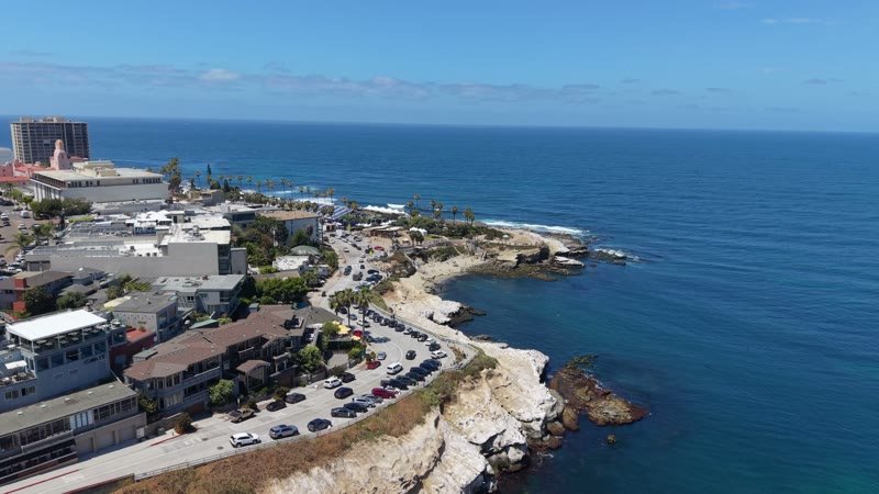 La Jolla Cove Aerial Drone Photo 7-1