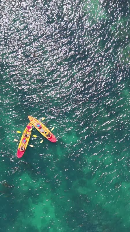 La Jolla Cove Aerial Drone Photo 6-1 (Vertical)