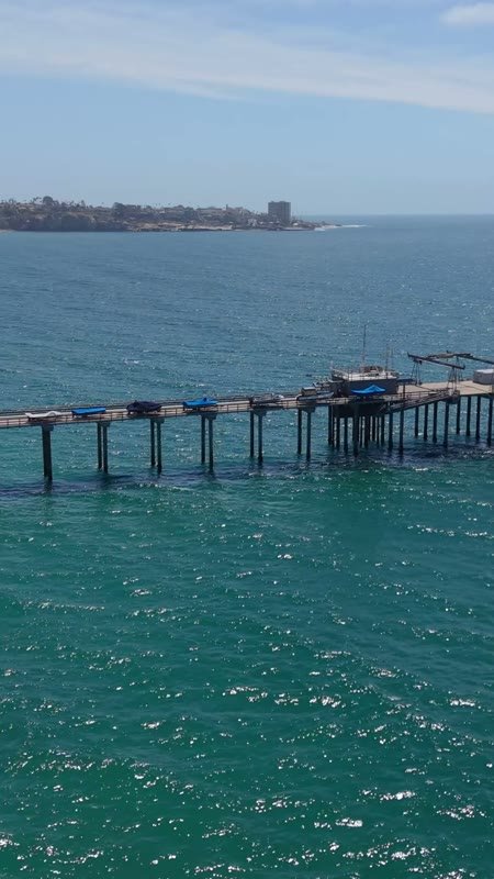 La Jolla Shores Aerial Drone View 11 (Vertical)