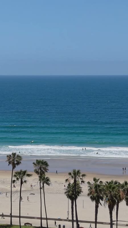 La Jolla Shores Aerial Drone View 12 (Vertical)