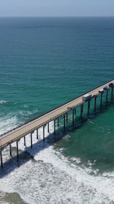 La Jolla Shores Aerial Drone View 17 (Vertical)