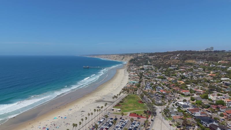 La Jolla Shores Aerial Drone View 7