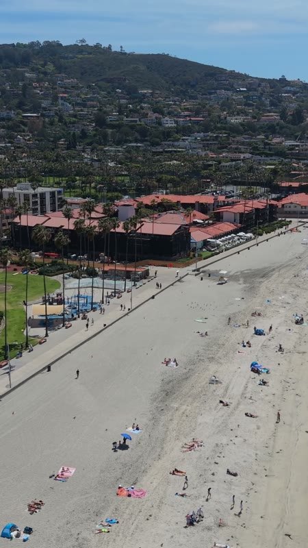 La Jolla Shores Aerial Drone Photo 5-2 (Vertical)